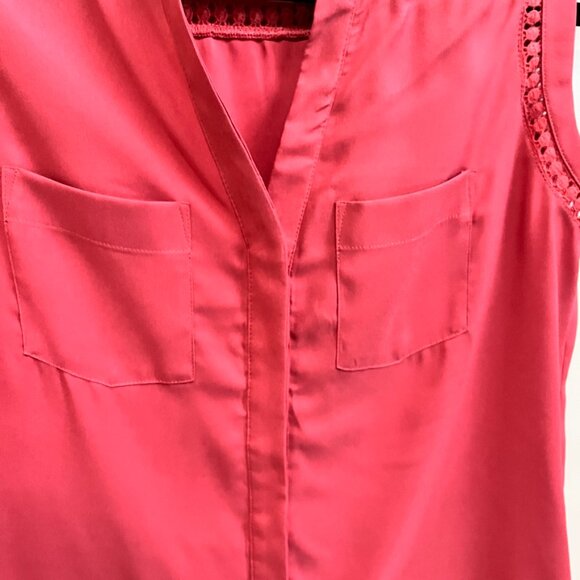 Ann Taylor button down sleeveless blouse XS - Picture 5 of 12